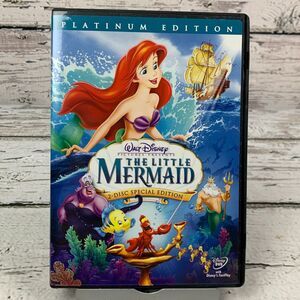 The Little Mermaid 2-Disc Platinum‎ Edition DVD (2006) Disney Animated Classic